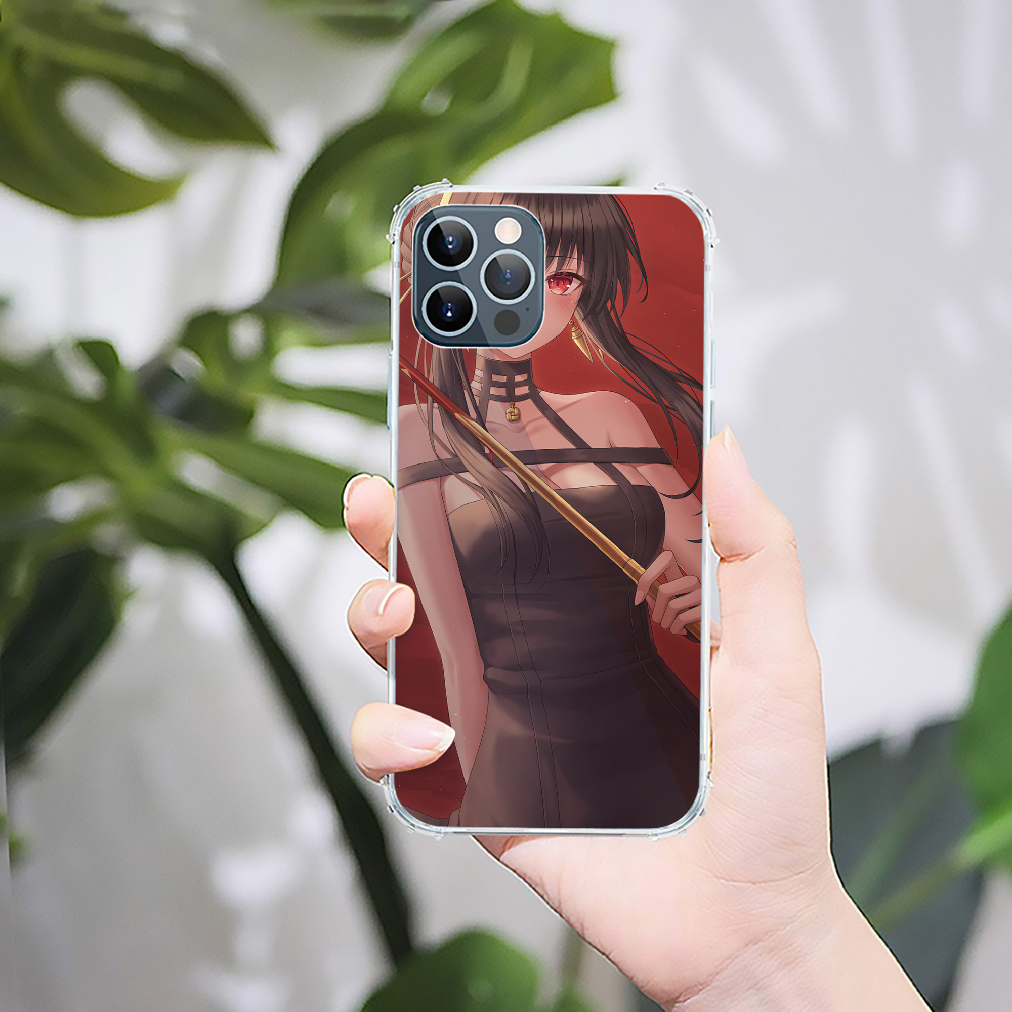 （画像用） SPY×FAMILY间谍家家酒 【iPhone 12シリーズ対応】透明スマホケース（クリアソフトケース）